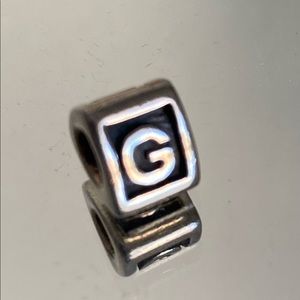 Pandora bracelet letter charms